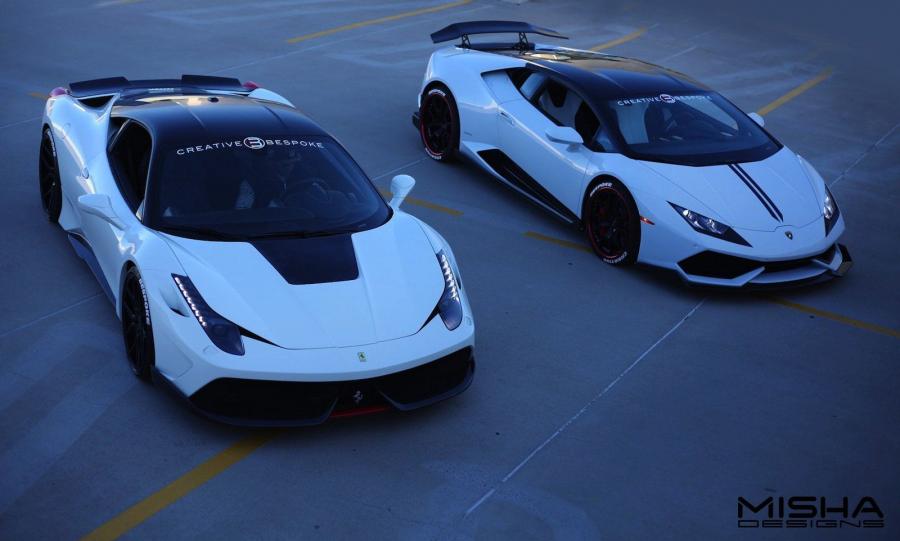  Ferrari 458 Italia Widebody by Misha Designs 2016 года  (фото 13 из 18)